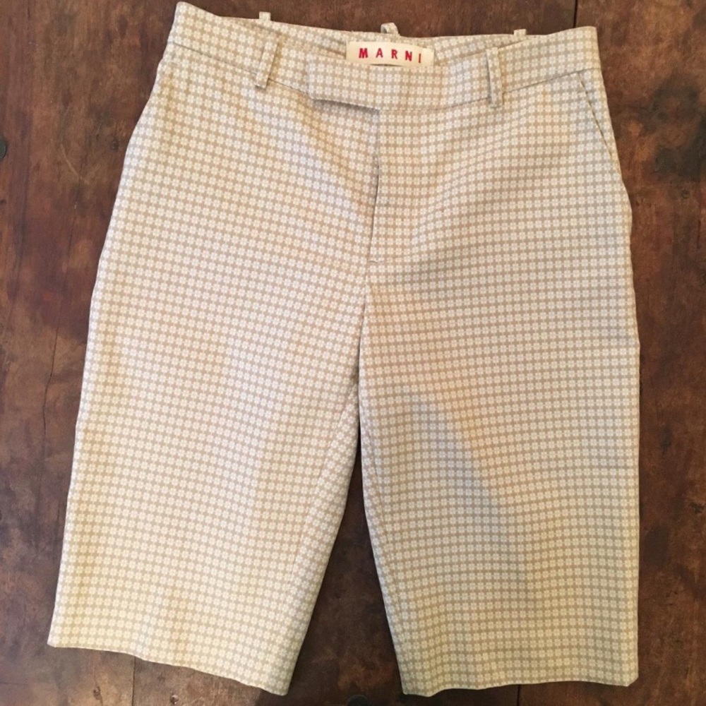 NWOT MARNI Tattersall Shorts - Picture 5 of 9